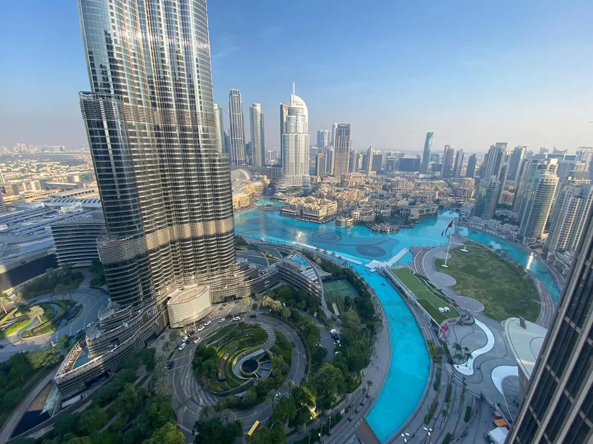 Deluxe 2Br With Full Burj Khalifa And Fountain View Apartment Dubai