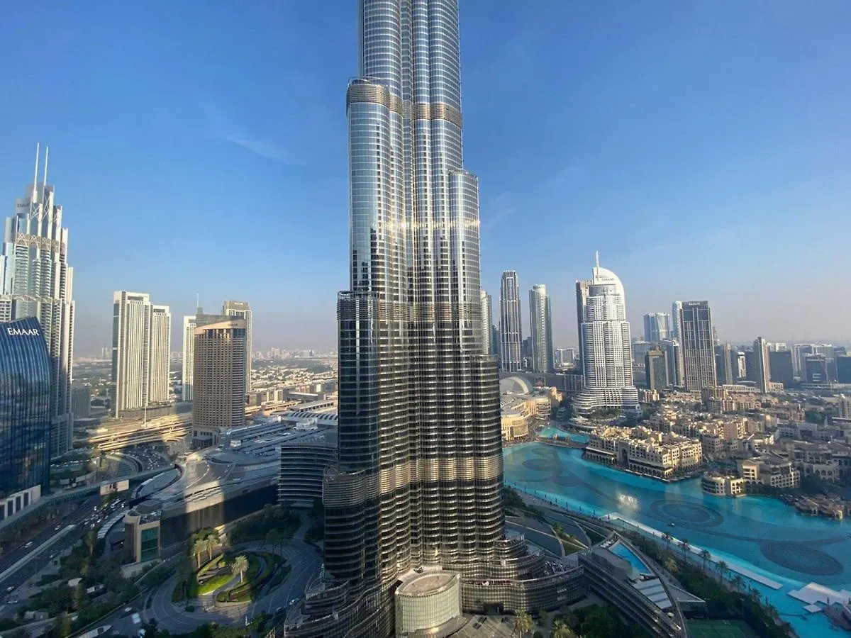 Deluxe 2Br With Full Burj Khalifa And Fountain View Apartment Dubai 0*,