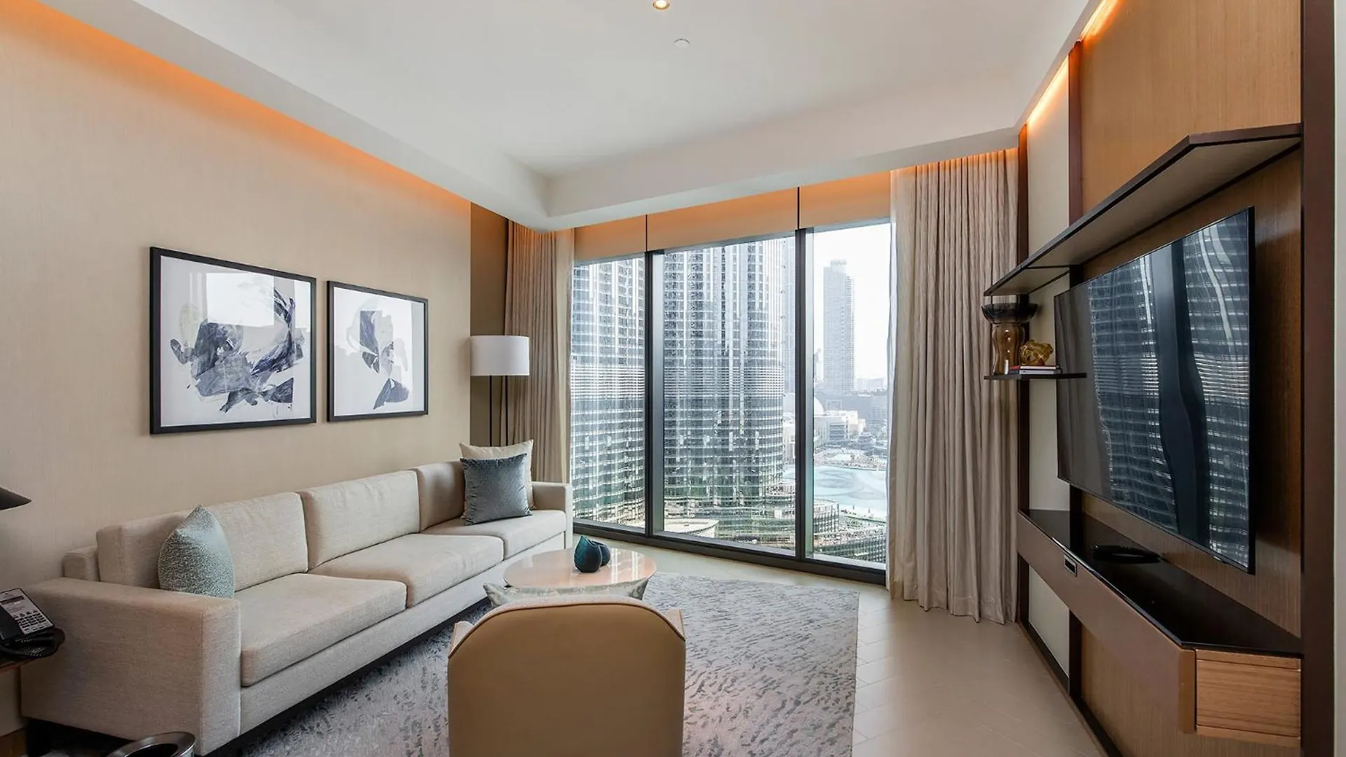 Deluxe 2Br With Full Burj Khalifa And Fountain View Apartment Dubai
